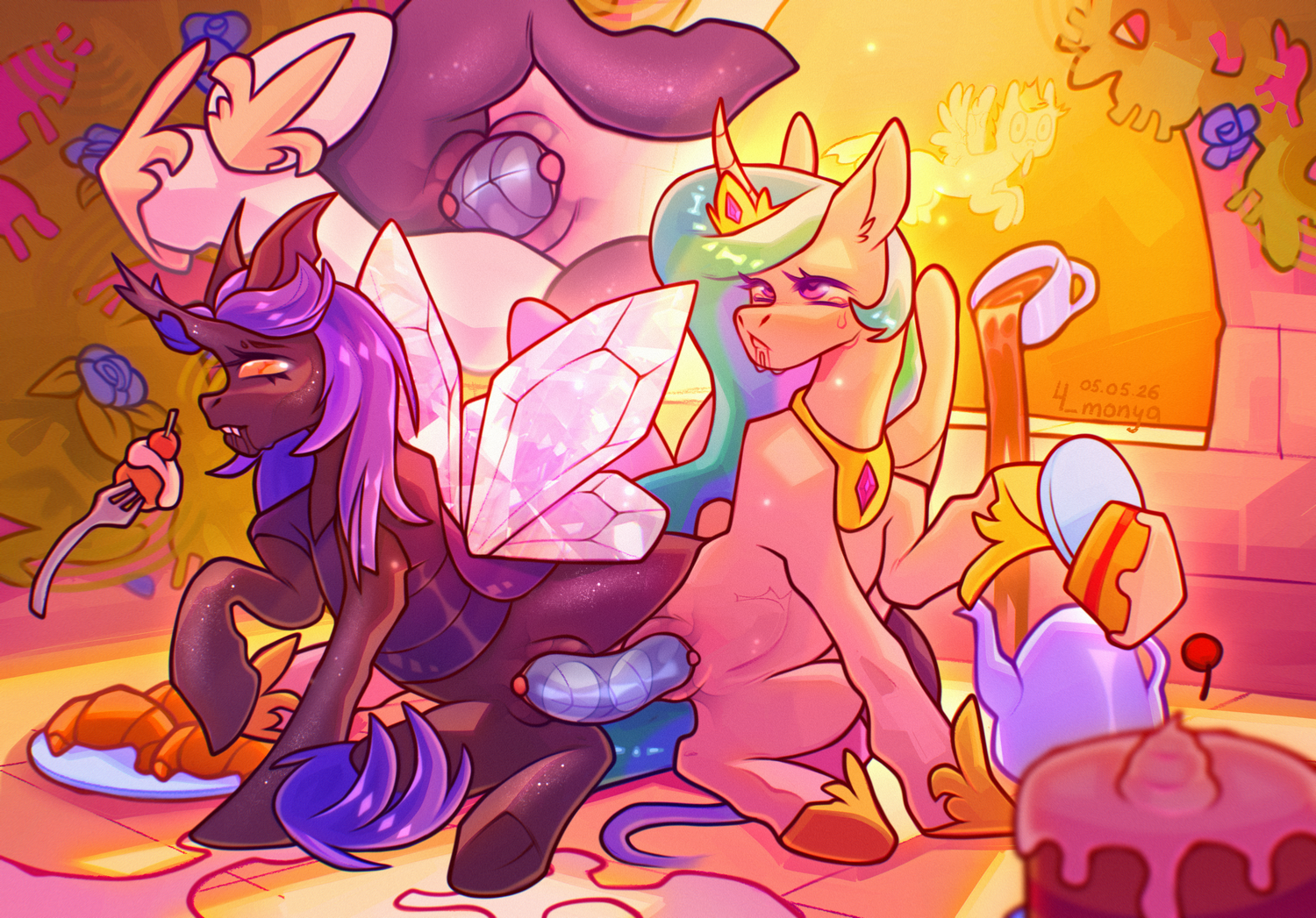 Tea time with Celestia